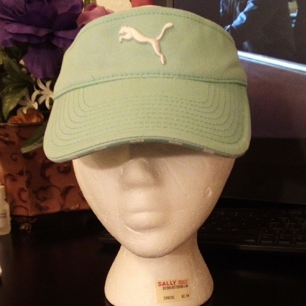 Puma Mint Green Visor Hat